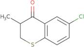 6-Chloro-3-methyl-3,4-dihydro-2H-1-benzothiopyran-4-one