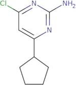 4-Chloro-6-cyclopentylpyrimidin-2-amine