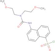 5-(3,3-Bis(2-methoxyethyl)ureido)naphthalene-1-sulfonyl chloride