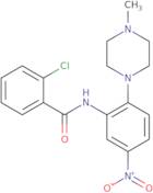 2-Chloro-N-(2-(4-methylpiperazin-1-yl)-5-nitrophenyl)benzamide