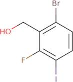 (6-Bromo-2-fluoro-3-iodophenyl)methanol