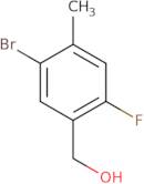 5-Bromo-2-fluoro-4-methylbenzyl alcohol