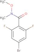 4-Bromo-2,6-difluoro-N-methoxy-N-methylbenzamide