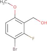 (3-Bromo-2-fluoro-6-methoxyphenyl)methanol