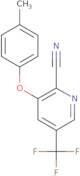 2-Cyano-3-(4-methylphenoxy)-5-(trifluoromethyl)pyridine