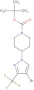 tert-butyl 4-(4-Bromo-3-(trifluoromethyl)-1H-pyrazol-1-yl)piperidine-1-carboxylate