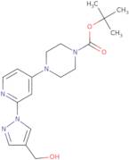 tert-butyl 4-(2-(4-(Hydroxymethyl)-1H-pyrazol-1-yl)pyridin-4-yl)piperazine-1-carboxylate