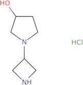 (3R)-1-(Azetidin-3-yl)pyrrolidin-3-ol hydrochloride