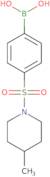 4-(4-Methylpiperidin-1-ylsulfonyl)phenylboronic acid