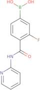 3-Fluoro-4-(2-pyridylcarbamoyl)benzeneboronic acid