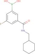 5-Cyclohexylmethylcarbamoyl-3-fluorobenzeneboronic acid