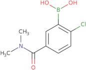 2-Chloro-5-(dimethylcarbamoyl)benzeneboronic acid