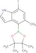 7-Fluoro-5-Methyl-4-(4,4,5,5-Tetramethyl-1,3,2-Dioxaborolan-2-Yl)-1H-Indole