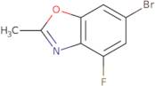 6-Bromo-4-fluoro-2-methyl-1,3-benzoxazole