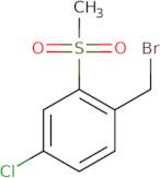 1-(Bromomethyl)-4-chloro-2-(methylsulfonyl)-benzene