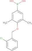 4-(2²-Chlorobenzyloxy)-3,5-dimethylphenylboronic acid