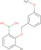 3-Bromo-2-(3'-methoxybenzyloxy)phenylboronic acid