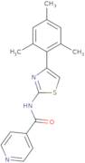 N-[4-(2,4,6-Trimethylphenyl)-2-thiazolyl]-4-pyridinecarboxamide