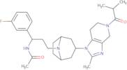 N-[(1S)-1-(3-Fluorophenyl)-3-[(1R,5S)-3-[2-methyl-5-(2-methylpropanoyl)-6,7-dihydro-4H-imidazo[4,5…