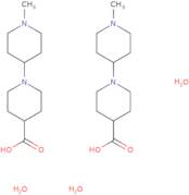 1-(1-Methylpiperidin-4-yl)piperidine-4-carboxylic acid sesquihydrate