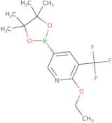 2-Ethoxy-5-(4,4,5,5-tetramethyl-1,3,2-dioxaborolan-2-yl)-3-(trifluoromethyl)-pyridine