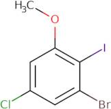 1-Bromo-5-chloro-2-iodo-3-methoxybenzene