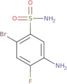 5-Amino-2-bromo-4-fluorobenzenesulfonamide