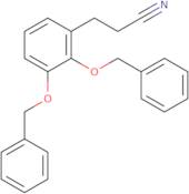 3-[2,3-Di(benzyloxy)phenyl]propanenitrile