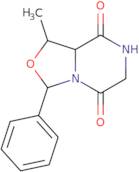 (1R,3R,8aS)-1-Methyl-3-phenyltetrahydro-3H-oxazolo[3,4-a]pyrazine-5,8-dione