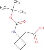 (1-Aminocyclobut-1-yl)acetic acid, N-BOC protected
