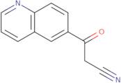 3-Oxo-3-(quinolin-6-yl)propanenitrile