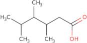 3,4,5-Trimethylhexanoic acid