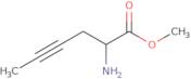 Methyl 2-aminohex-4-ynoate