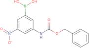 3-Amino-5-nitrobenzeneboronic acid, CBZ protected