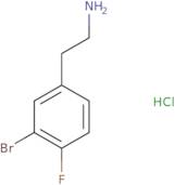 2-(3-Bromo-4-fluorophenyl)ethan-1-amine hydrochloride