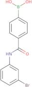 {4-[(3-Bromophenyl)carbamoyl]phenyl}boronic acid