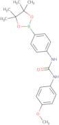 3-(4-Methoxyphenyl)-1-[4-(4,4,5,5-tetramethyl-1,3,2-dioxaborolan-2-yl)phenyl]urea