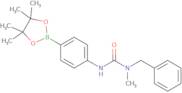 1-Benzyl-1-methyl-3-[4-(4,4,5,5-tetramethyl-1,3,2-dioxaborolan-2-yl)phenyl]urea