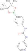 1-(Pyridin-3-yl)-3-(4-(4,4,5,5-tetramethyl-1,3,2-dioxaborolan-2-yl)phenyl)urea