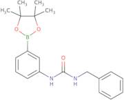 1-Benzyl-3-[3-(4,4,5,5-tetramethyl-1,3,2-dioxaborolan-2-yl)phenyl]urea