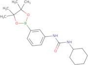 1-Cyclohexyl-3-(3-(4,4,5,5-tetramethyl-1,3,2-dioxaborolan-2-yl)phenyl)urea