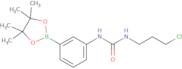 1-(3-Chloropropyl)-3-(3-(4,4,5,5-tetramethyl-1,3,2-dioxaborolan-2-yl)phenyl)urea