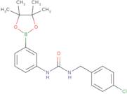 1-(4-Chlorobenzyl)-3-(3-(4,4,5,5-tetramethyl-1,3,2-dioxaborolan-2-yl)phenyl)urea