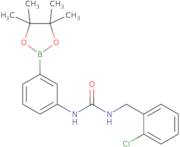 1-(2-Chlorobenzyl)-3-(3-(4,4,5,5-tetramethyl-1,3,2-dioxaborolan-2-yl)phenyl)urea