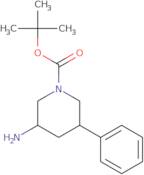 tert-Butyl 3-amino-5-phenylpiperidine-1-carboxylate