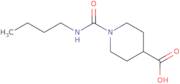 1-(Butylcarbamoyl)piperidine-4-carboxylic acid