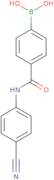 {4-[(4-Cyanophenyl)carbamoyl]phenyl}boronic acid