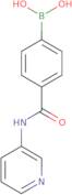 {4-[(Pyridin-3-yl)carbamoyl]phenyl}boronic acid