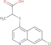 2-[(7-Chloroquinolin-4-yl)sulfanyl]propanoic acid