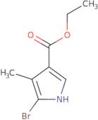 Ethyl 5-bromo-4-methyl-1H-pyrrole-3-carboxylate